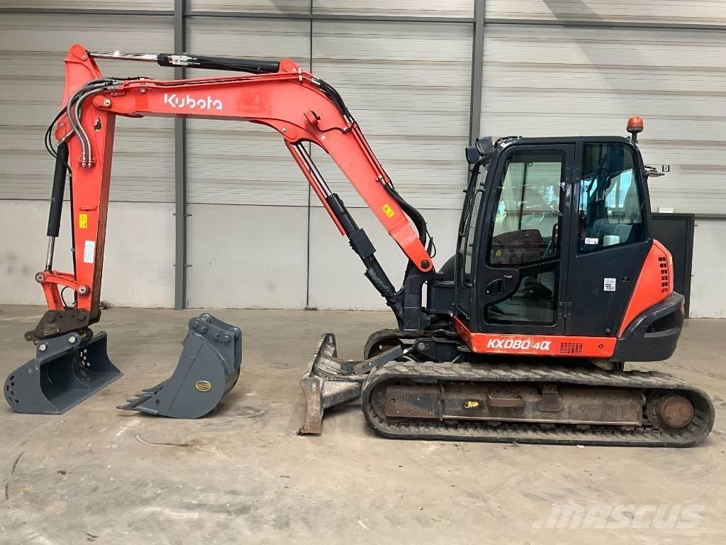 Kubota KX 080-4 A Mini excavators  7t - 12t