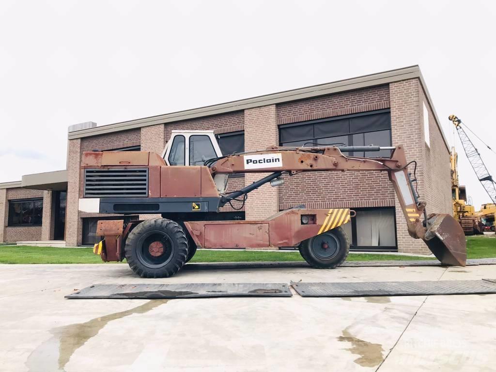 Poclain ty45 Wheeled Excavators