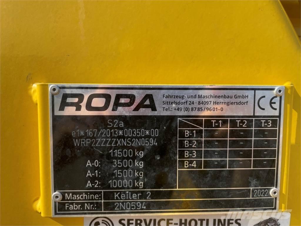 Ropa KEILER 2 Potato Harvesters And Diggers