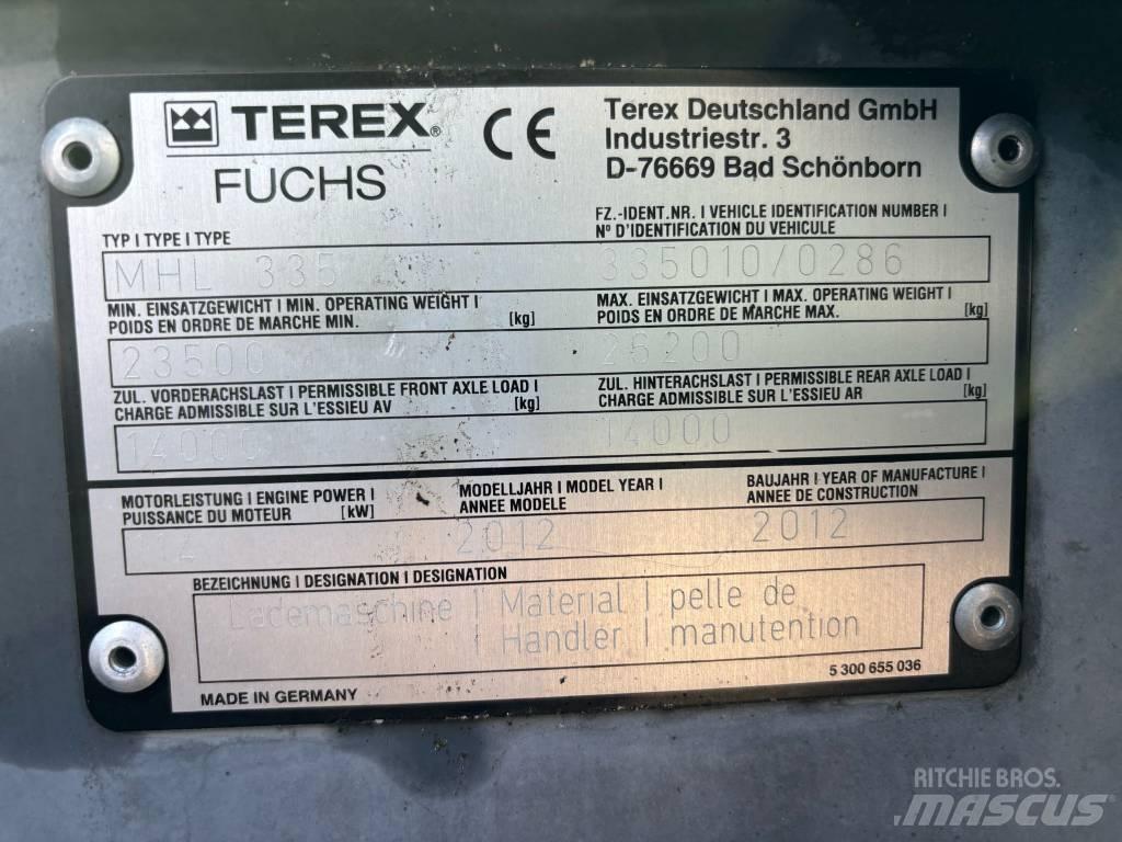 Fuchs MHL 335 Waste / Industry Handlers