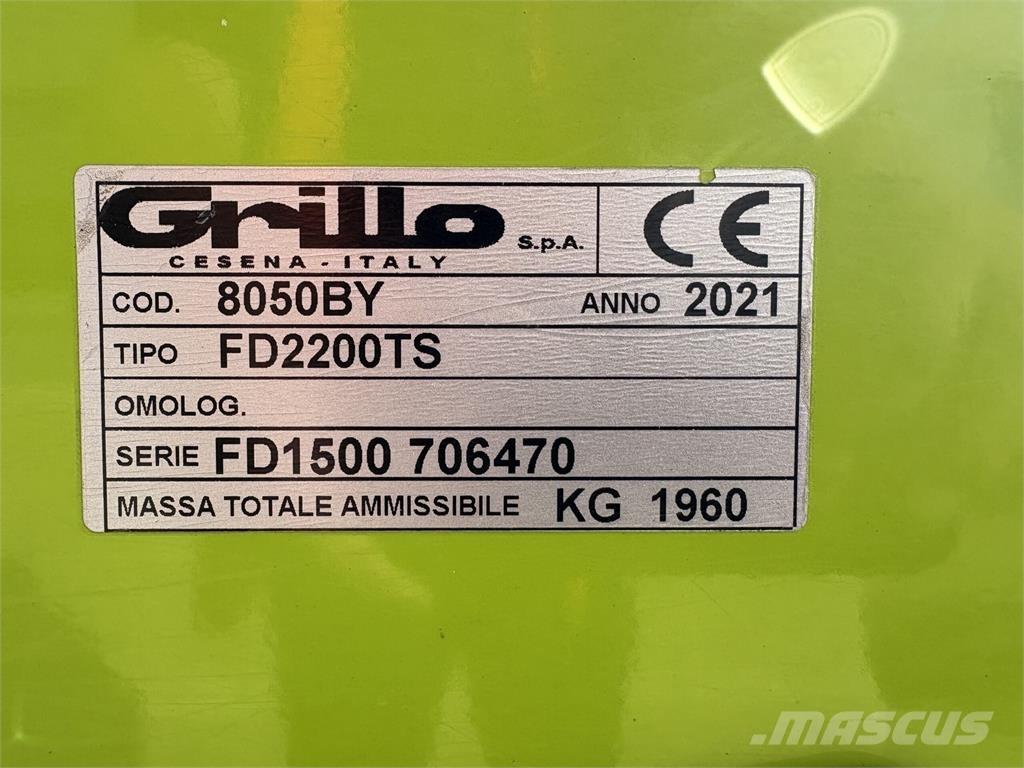 Grillo FD2200TS Riding mowers