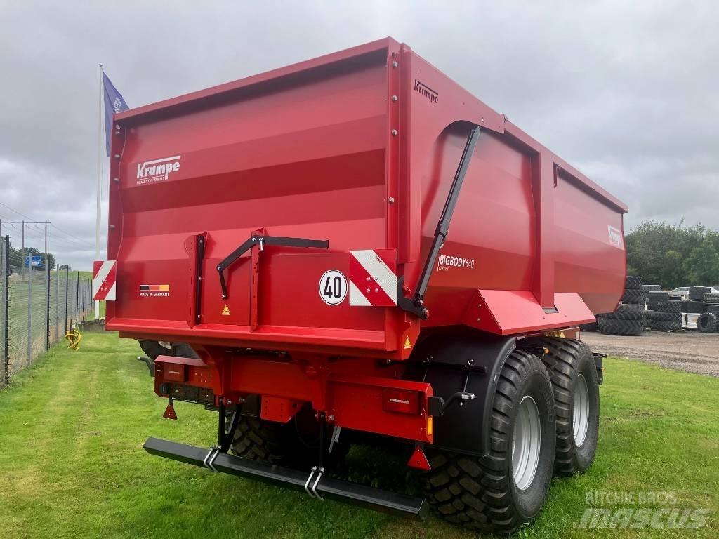 Krampe Big Body 640 Tip Trailers