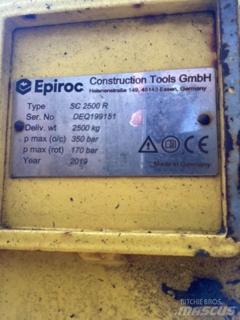 Epiroc SC2500 Cutters