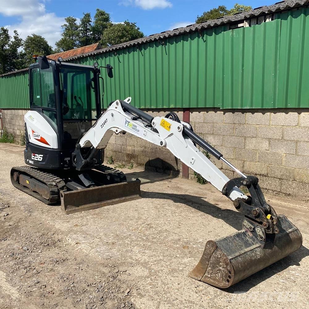 Bobcat E 26 Mini Excavators <7t (Mini Diggers)