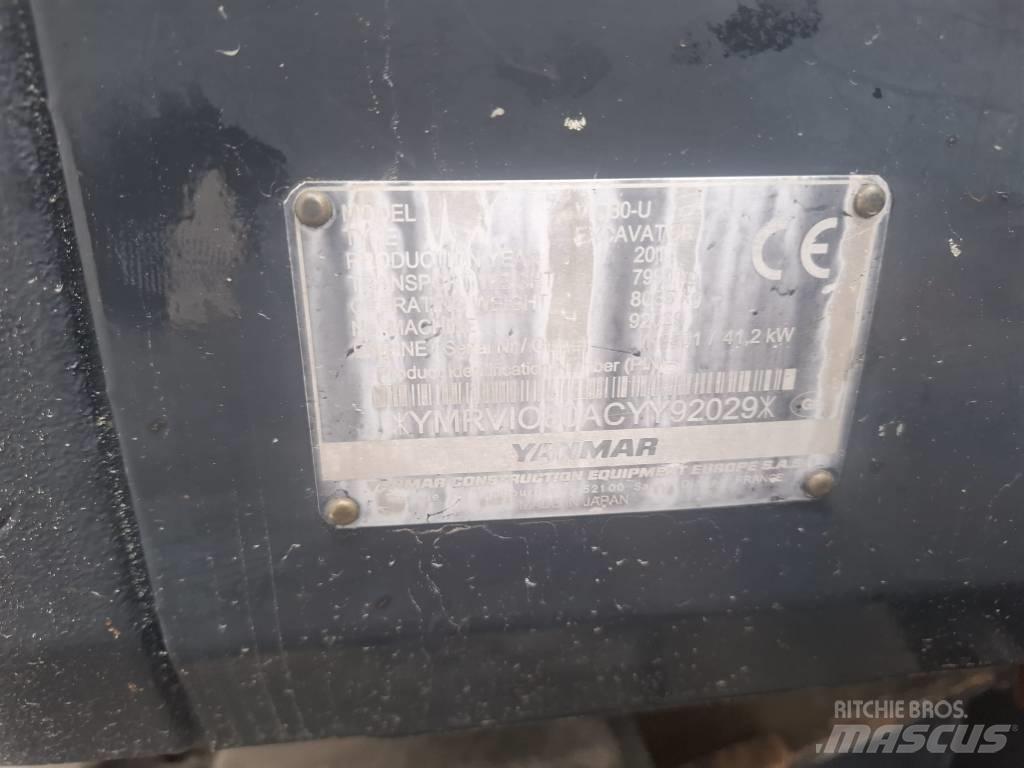 Yanmar Vio 80 U Mini excavators  7t - 12t