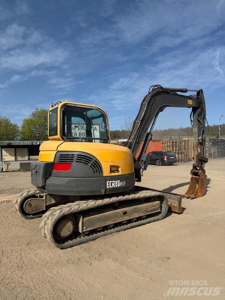 Volvo ECR 88 Mini excavators  7t - 12t