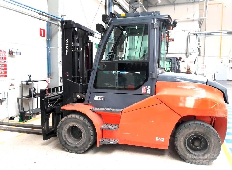 Toyota 9 FBH 80 T Electric Forklifts