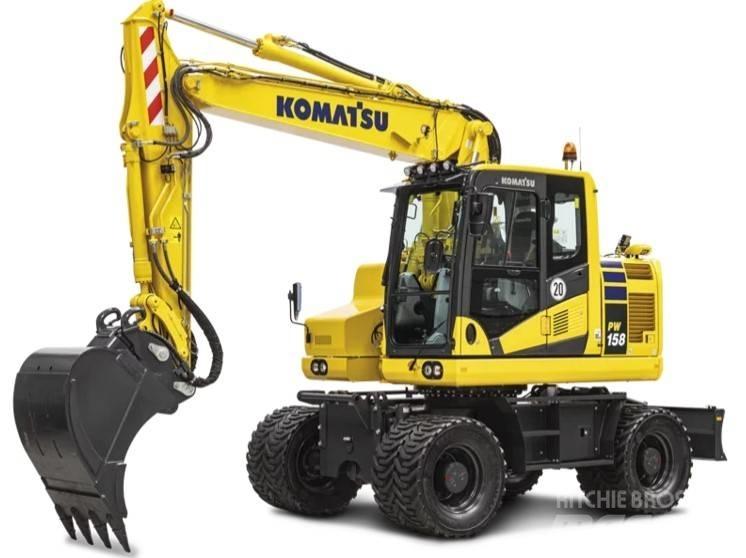 Komatsu PW158-11E0 Wheeled Excavators