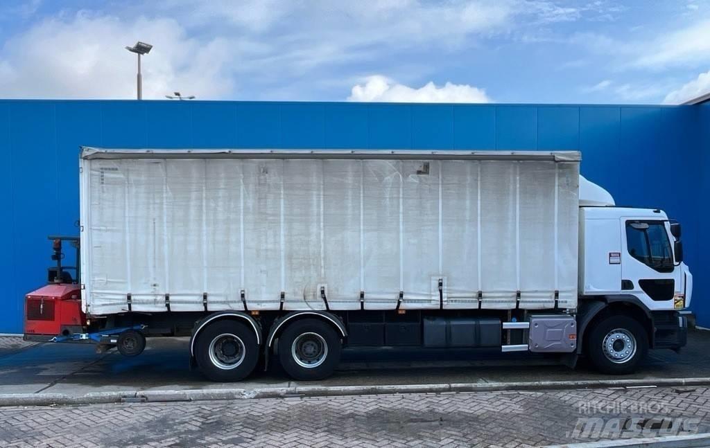 Renault C 380 Curtain Side Trucks