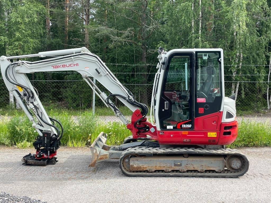 Takeuchi TB 260 Mini Excavators <7t (Mini Diggers)