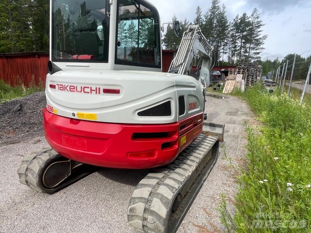 Takeuchi TB 260 Mini Excavators <7t (Mini Diggers)