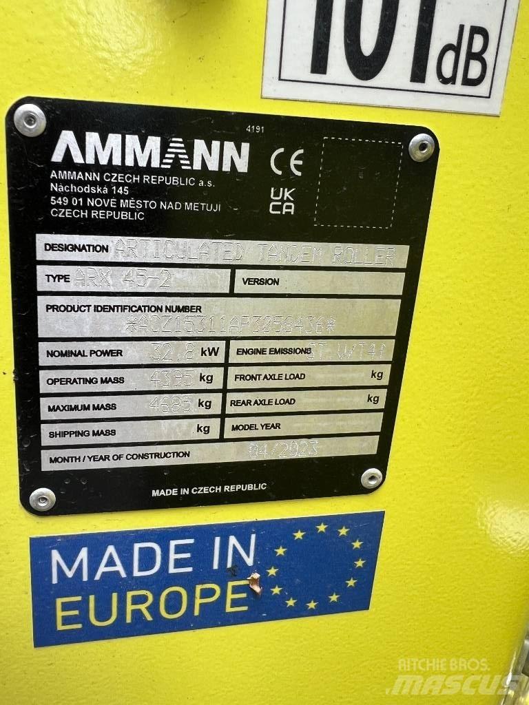 Ammann ARX 45-2 Twin drum rollers