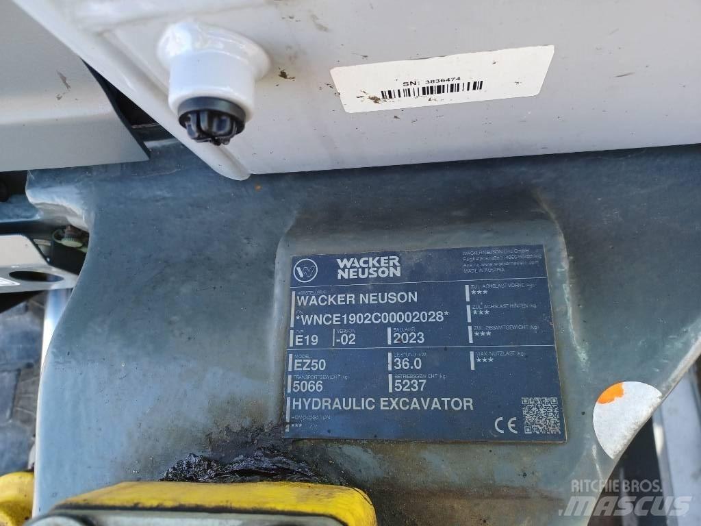 Wacker Neuson EZ50 Crawler Excavators