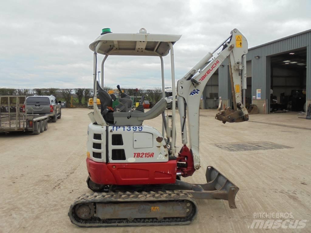 Takeuchi TB215R Mini Excavators <7t (Mini Diggers)