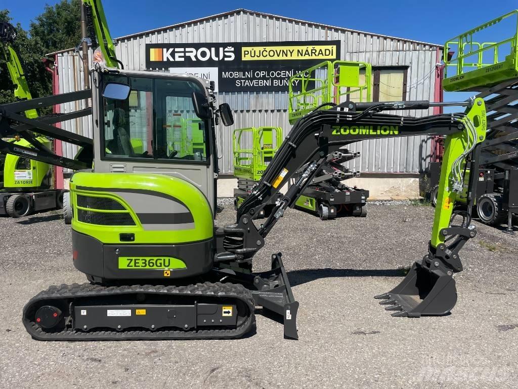 Zoomlion ZE 36 GU Crawler Excavators