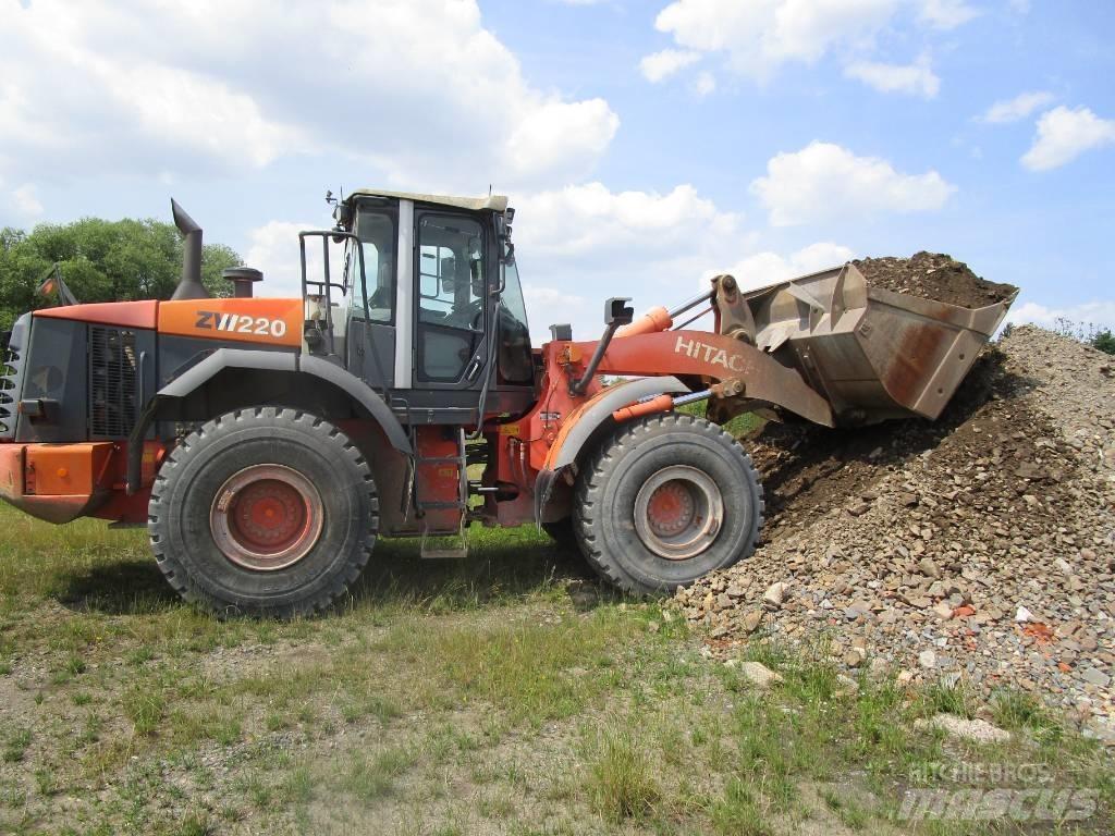 Hitachi ZW 220  Waage Wheel Loaders
