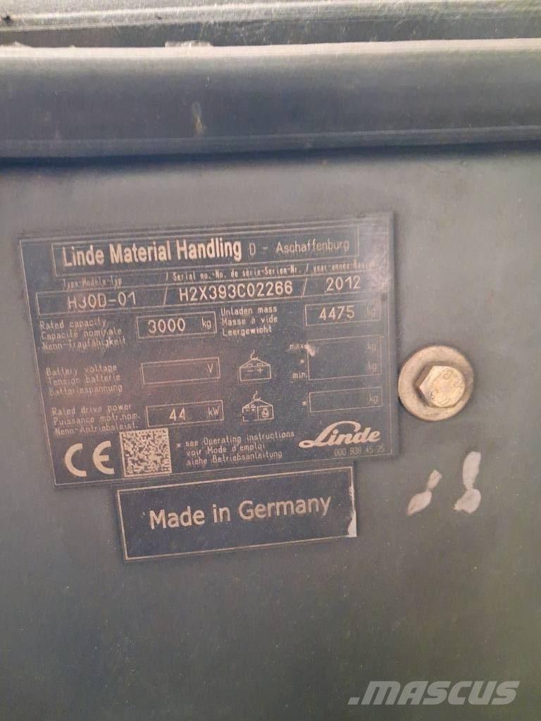 Linde H30D-01 Diesel Forklifts