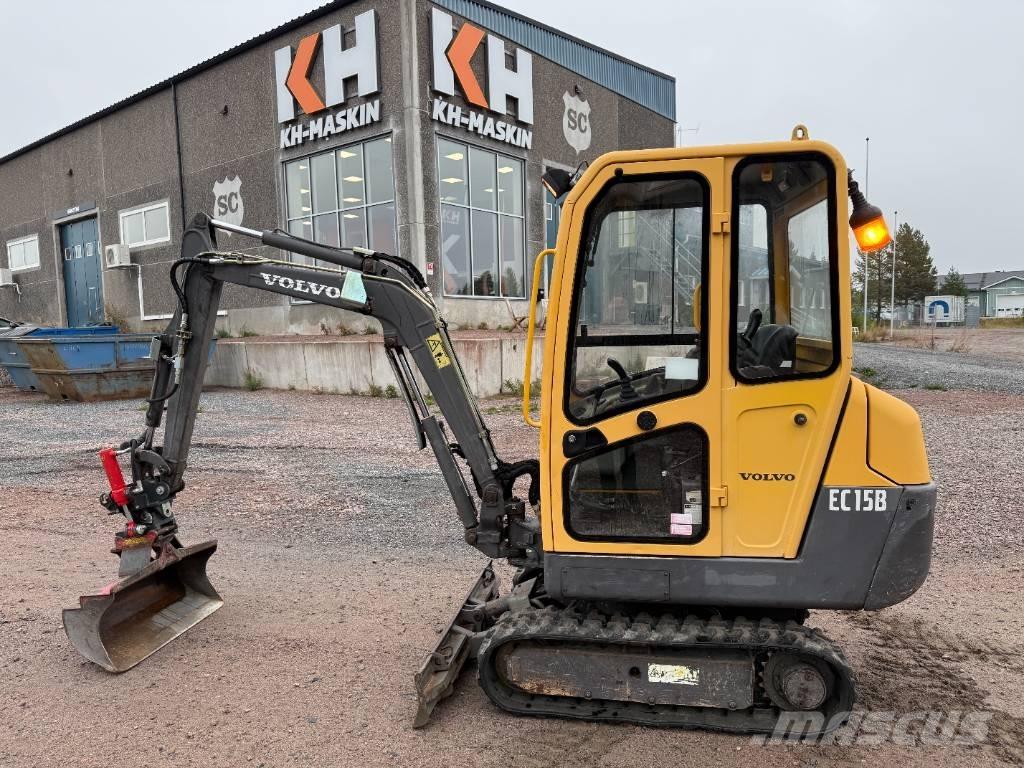 Volvo EC15b Mini Excavators <7t (Mini Diggers)