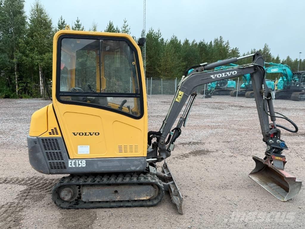 Volvo EC15b Mini Excavators <7t (Mini Diggers)