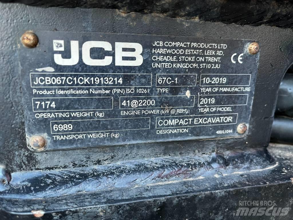 JCB 67 C Mini Excavators <7t (Mini Diggers)