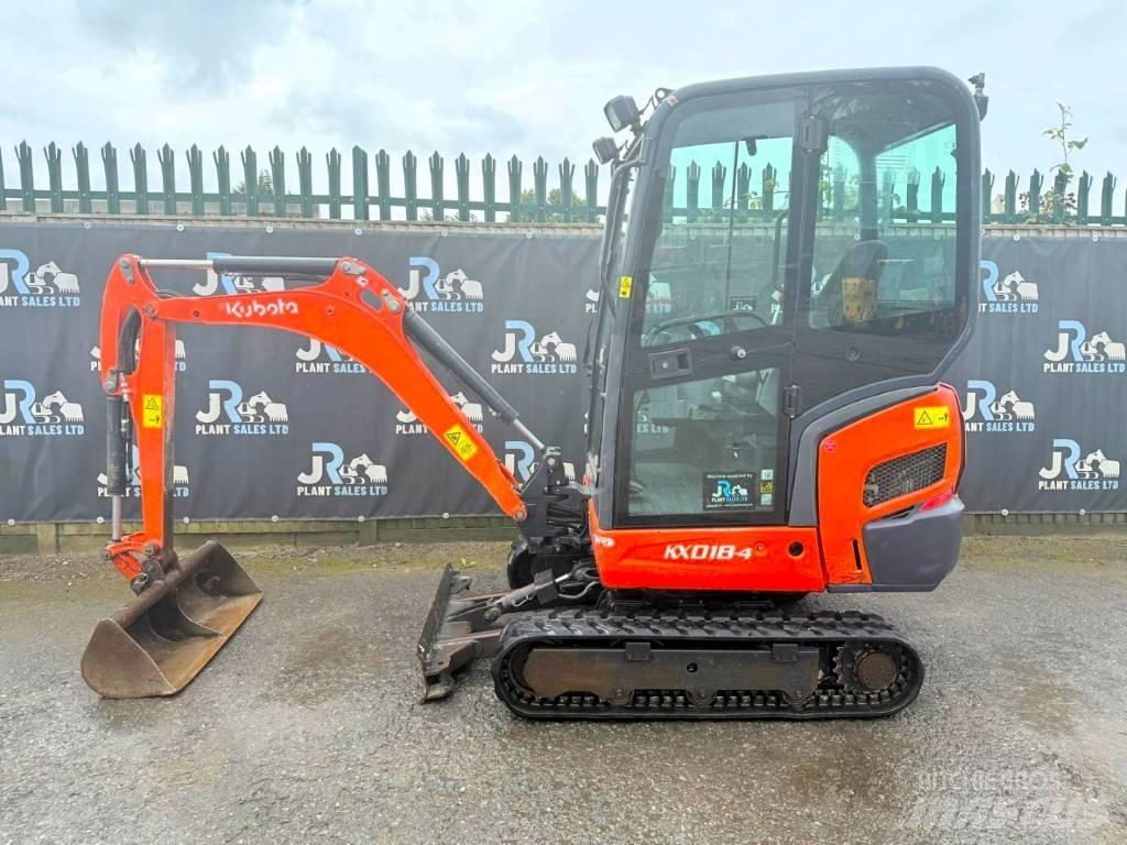 Kubota KX 018-4 Mini Excavators <7t (Mini Diggers)