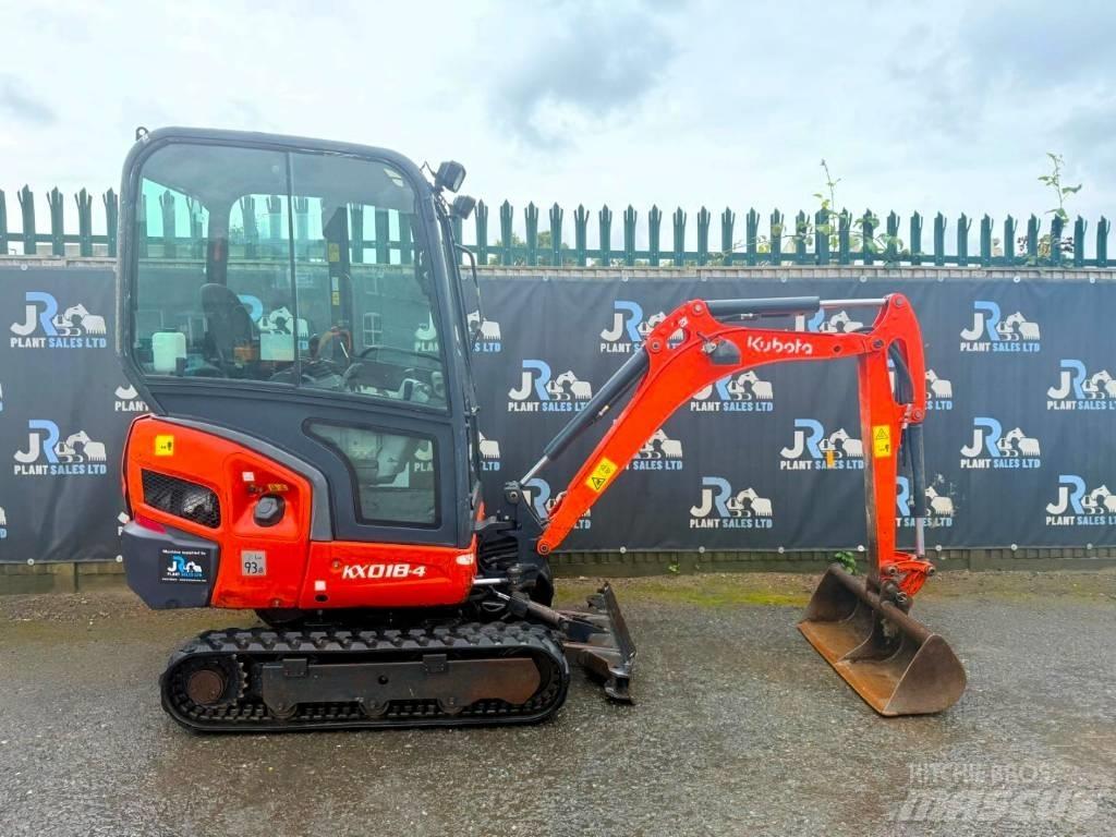 Kubota KX 018-4 Mini Excavators <7t (Mini Diggers)