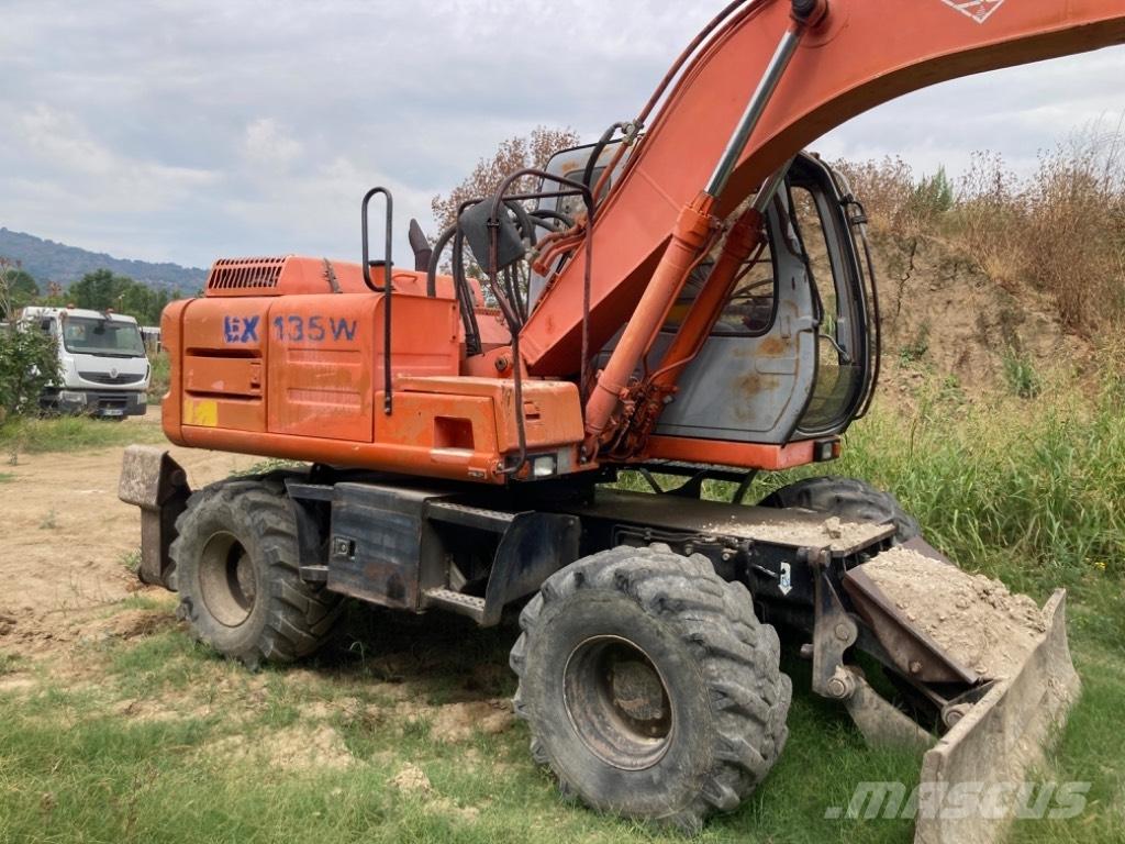 Hitachi EX 135 W Wheeled Excavators