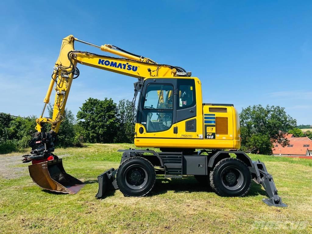 Komatsu PW 148-10 Wheeled Excavators