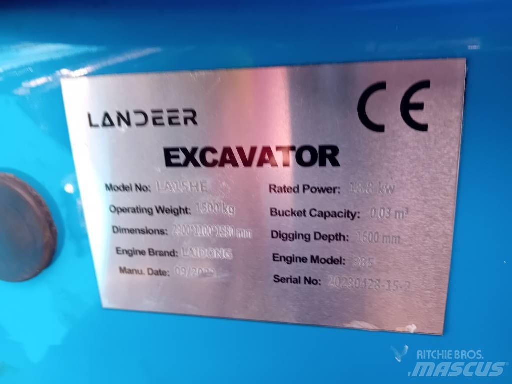  Landeer LA15HE Mini Excavators <7t (Mini Diggers)