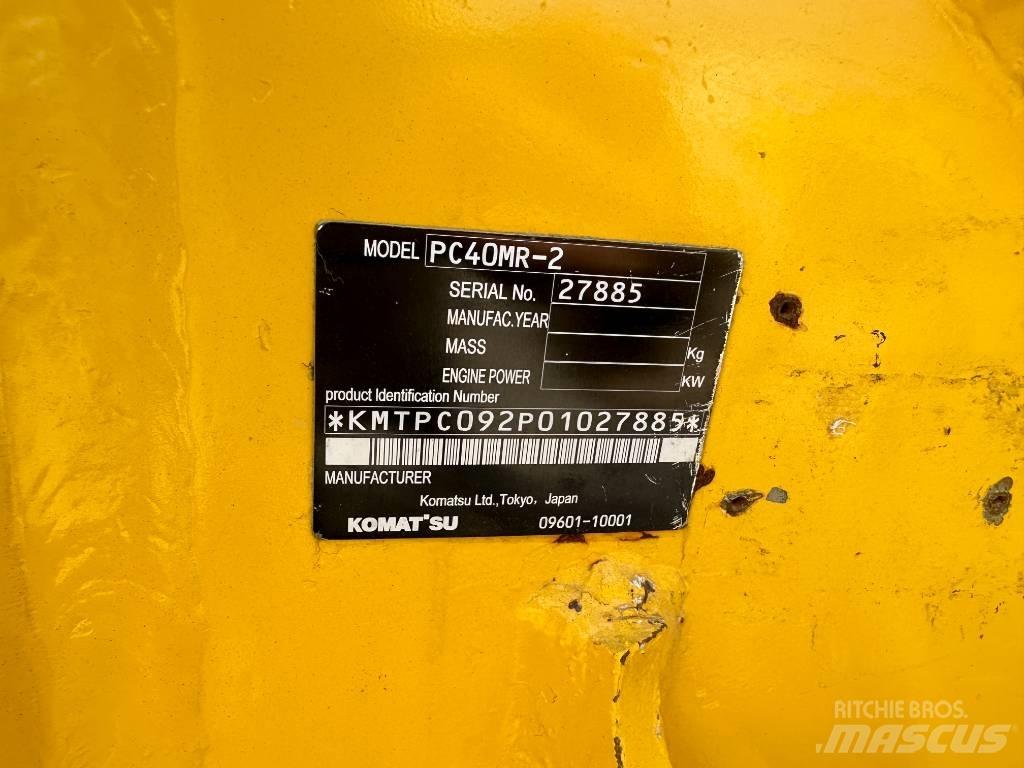 Komatsu PC 40 Mini Excavators <7t (Mini Diggers)