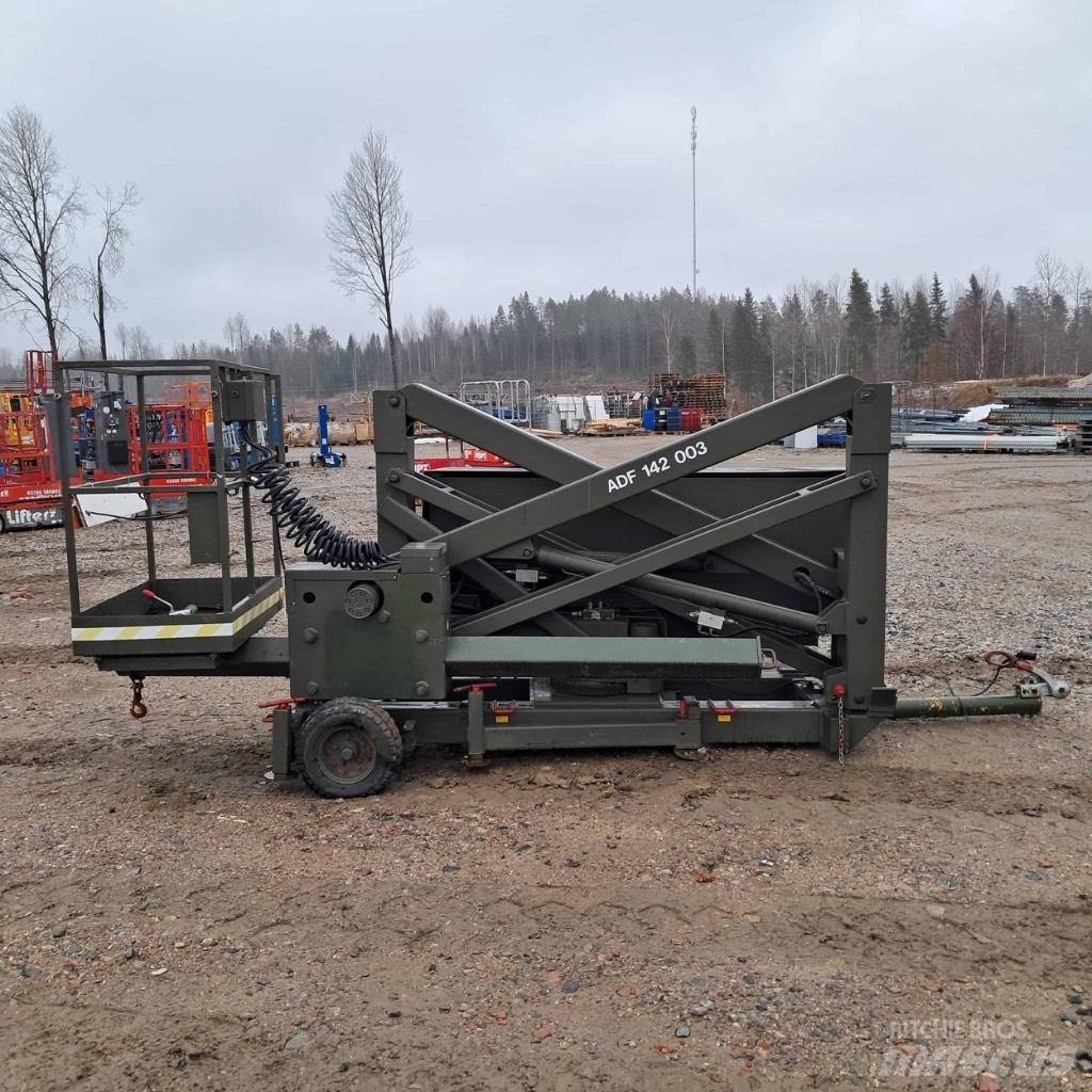 Euro Access Magerd Trailer Mounted Aerial Platforms