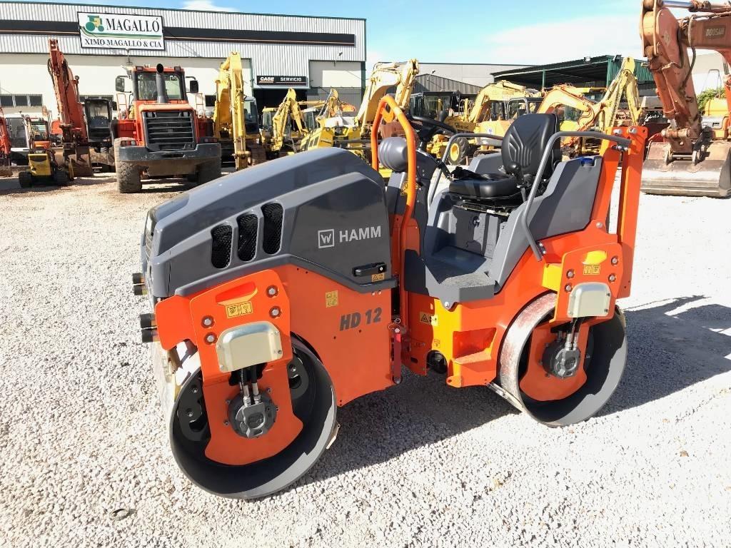 Hamm HD 12 VV Twin drum rollers