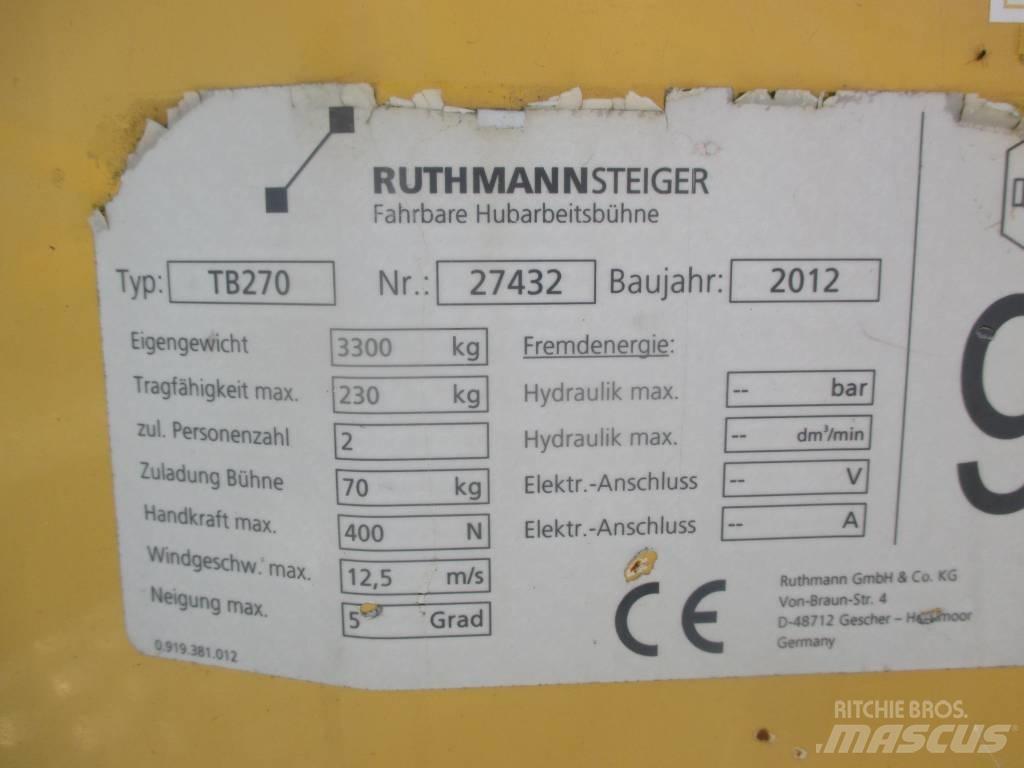  Rothmann TB270 Truck Mounted Aerial Platforms