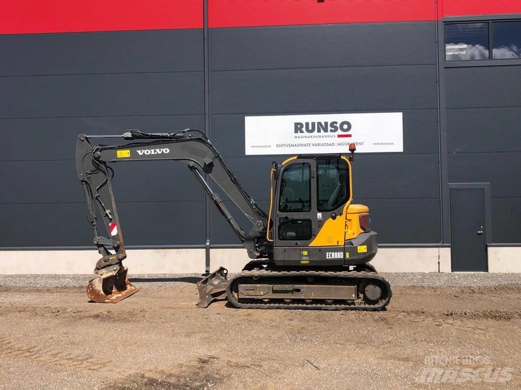 Volvo ECR 88 D Mini excavators  7t - 12t