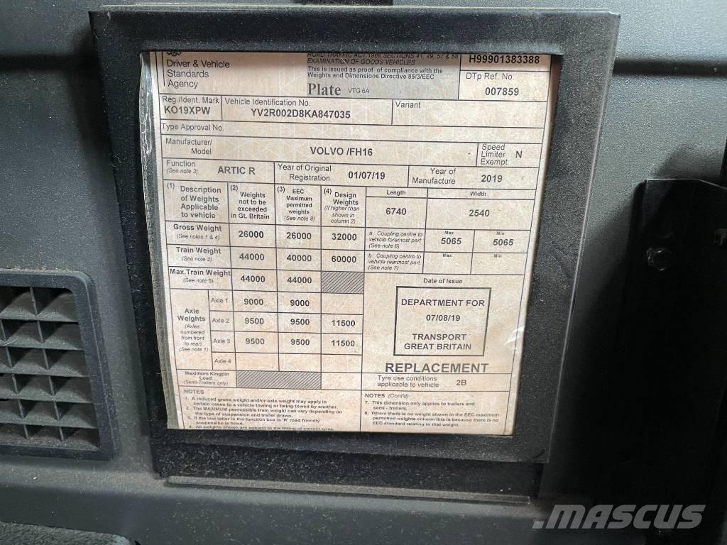 Volvo FH 16 650 Conventional Trucks / Tractor Trucks
