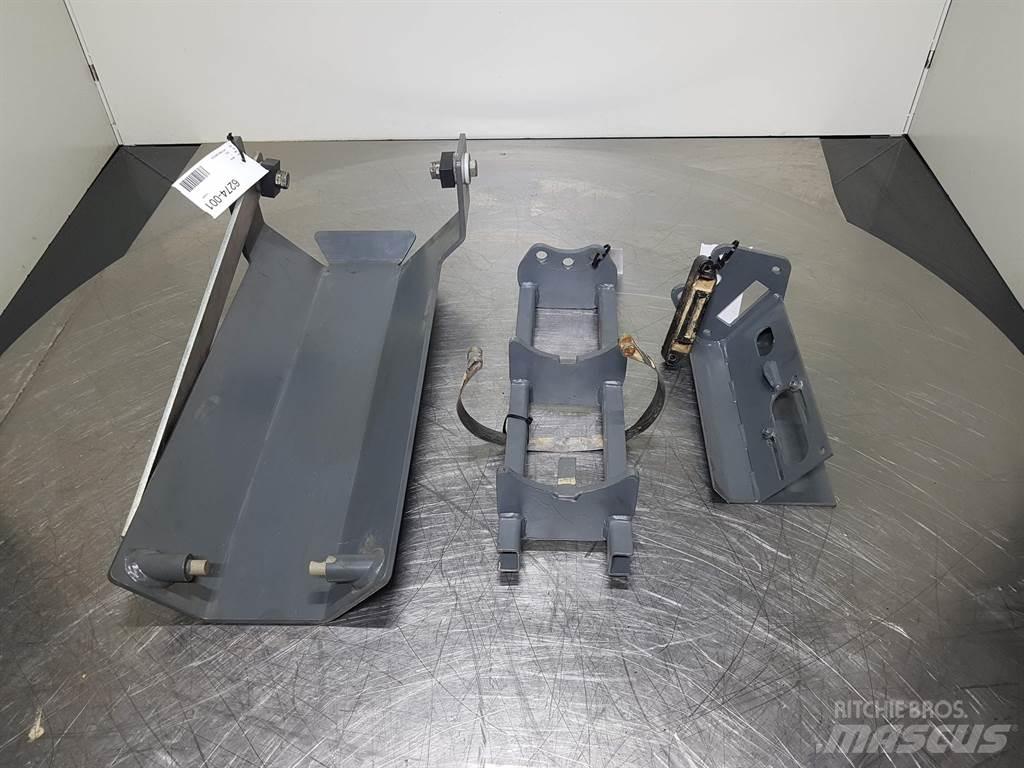 Liebherr L 546 Chassis and suspension