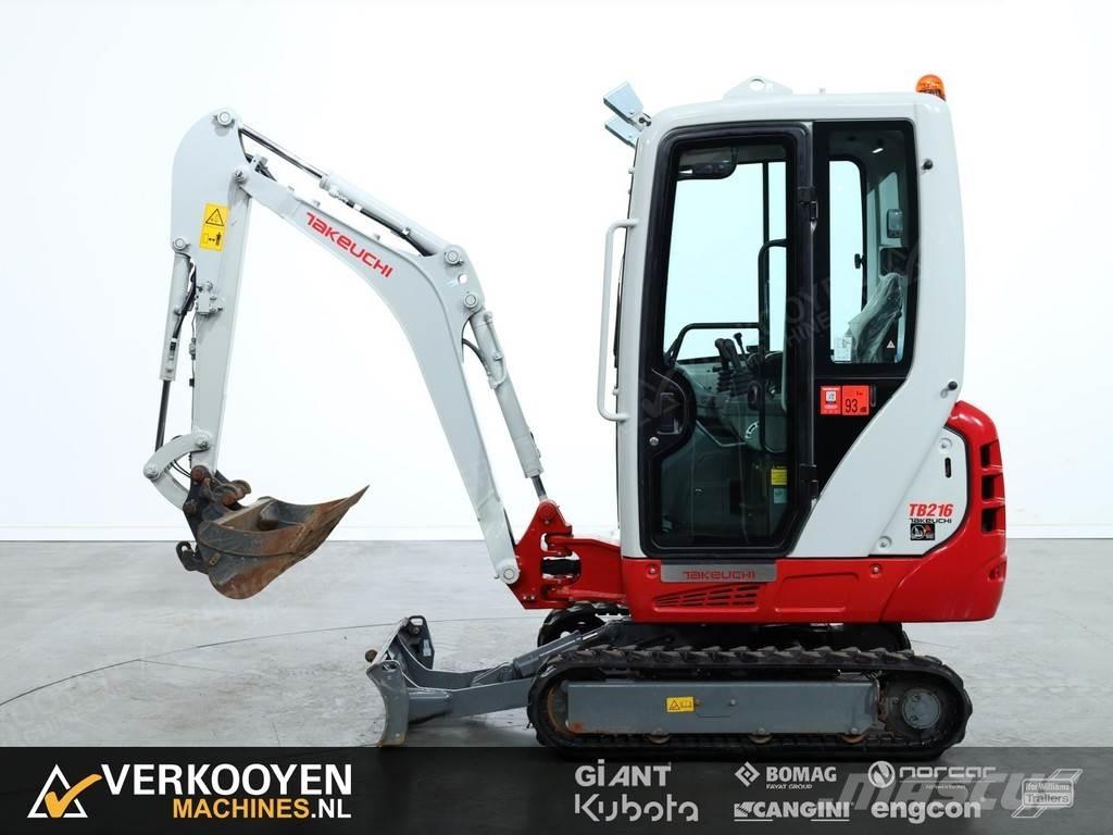 Takeuchi TB216 Mini Excavators <7t (Mini Diggers)