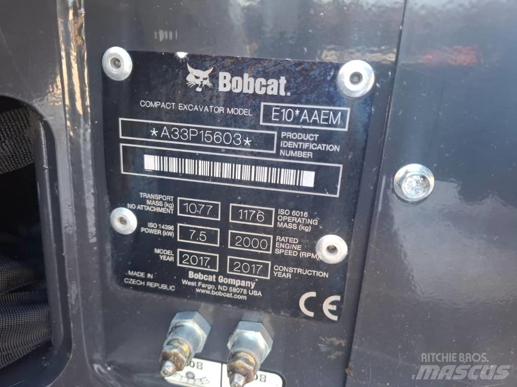 Bobcat E 10 Mini Excavators <7t (Mini Diggers)