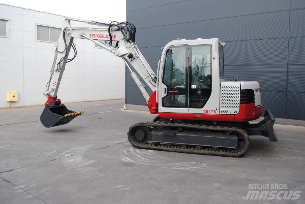 Takeuchi TB175 Mini Excavators <7t (Mini Diggers)