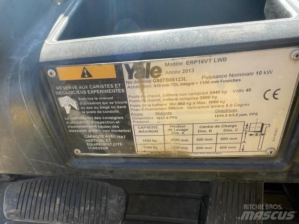 Yale ERP 16 VT Electric Forklifts