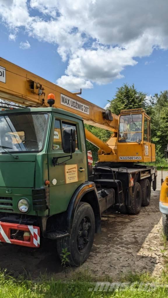 Kamaz KC 45719 Mobile and all terrain cranes