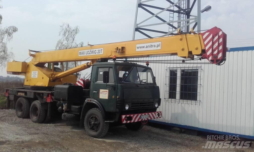 Kamaz KC 45719 Mobile and all terrain cranes