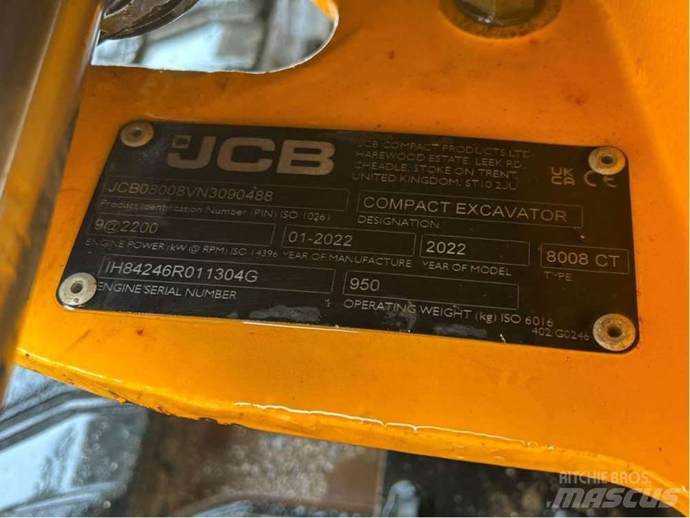 JCB MICRO 8008 Mini Excavators <7t (Mini Diggers)