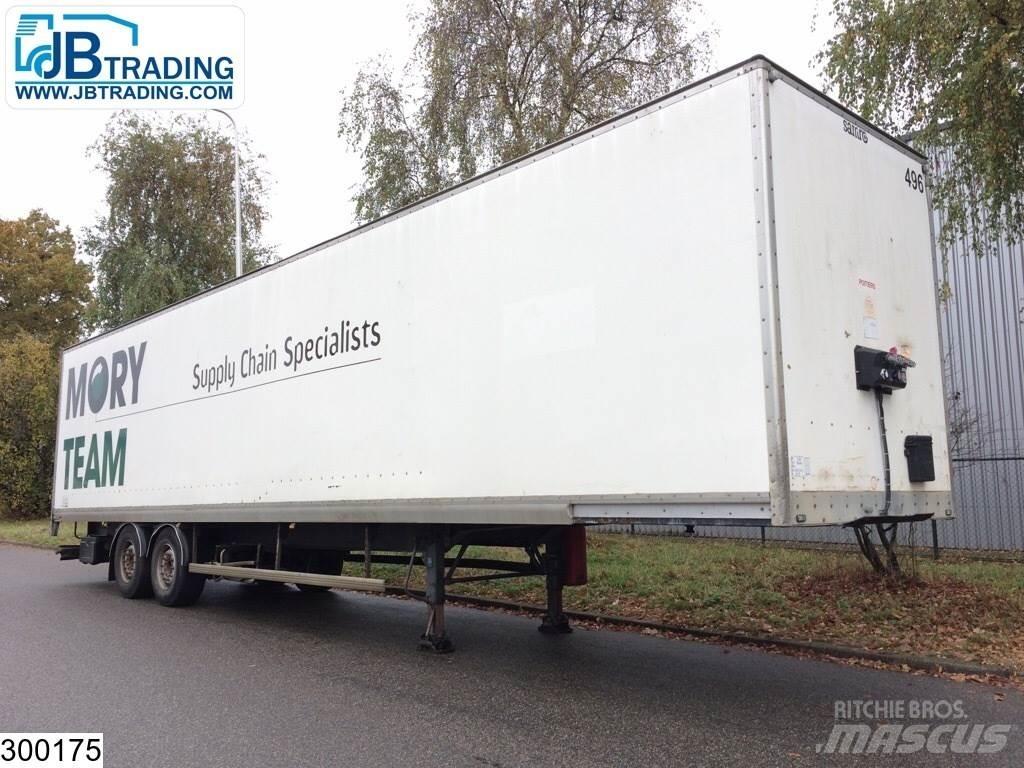 Samro gesloten bak Box body semi-trailers