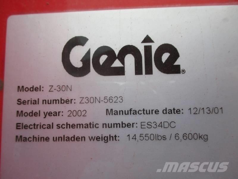 Genie Z 30 Articulated boom lifts