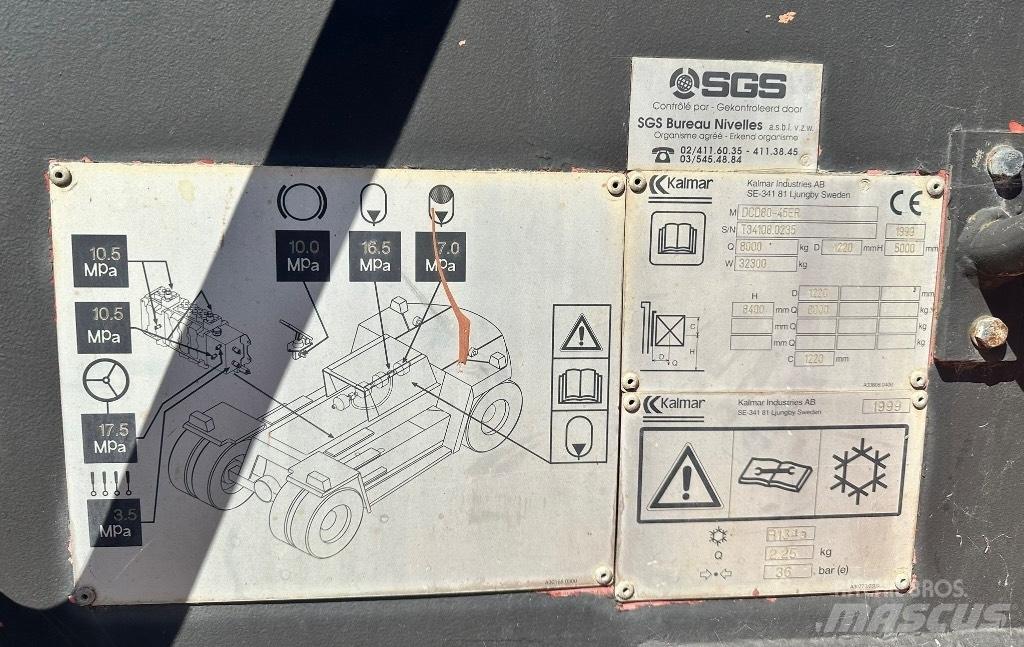 Kalmar DCD 80-45R Diesel Forklifts