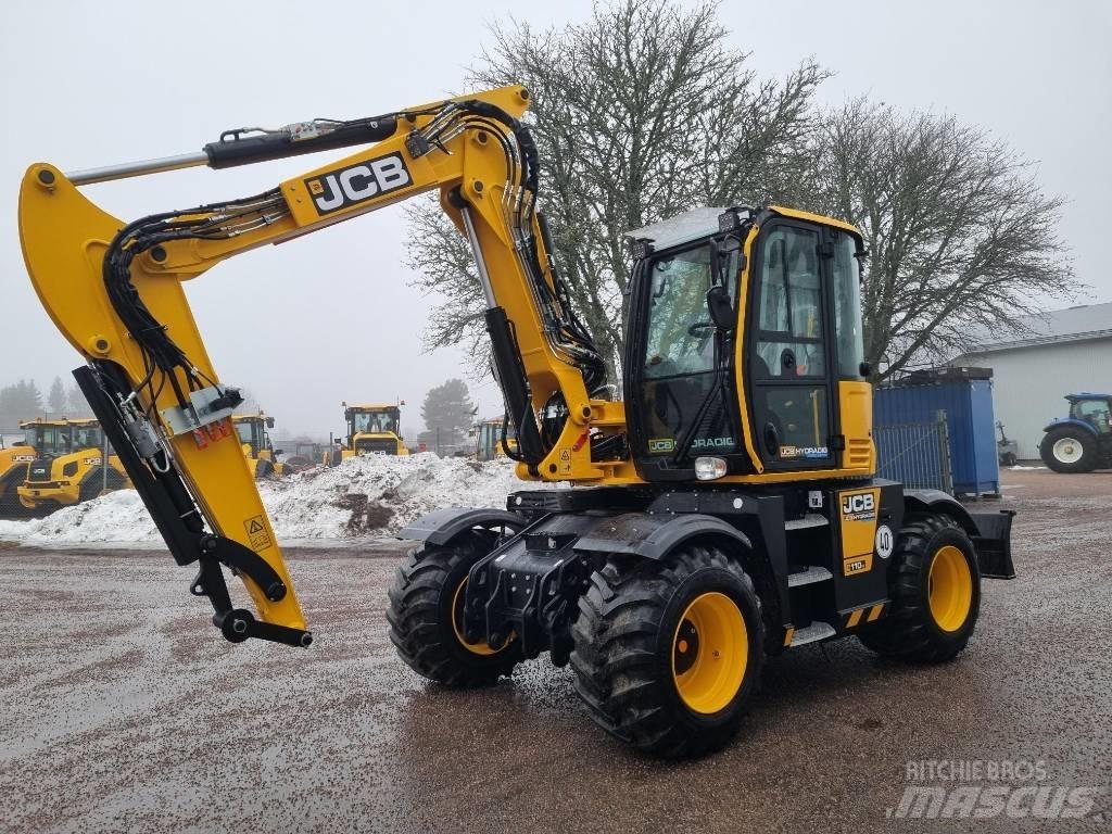 JCB Hydradig 110W Wheeled Excavators