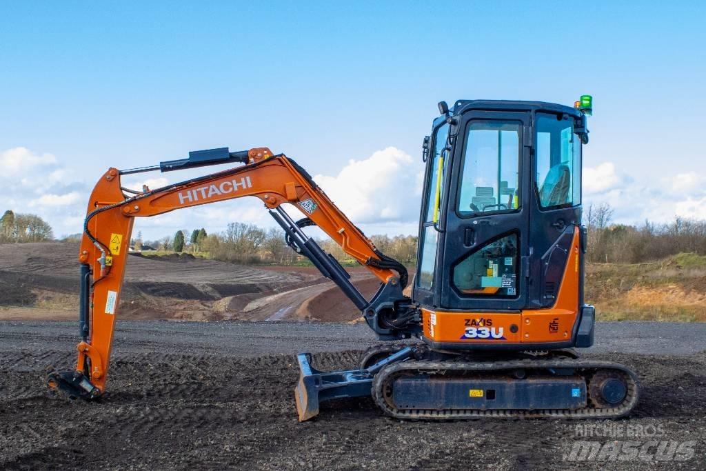 Hitachi ZX33U-6 Mini Excavators <7t (Mini Diggers)