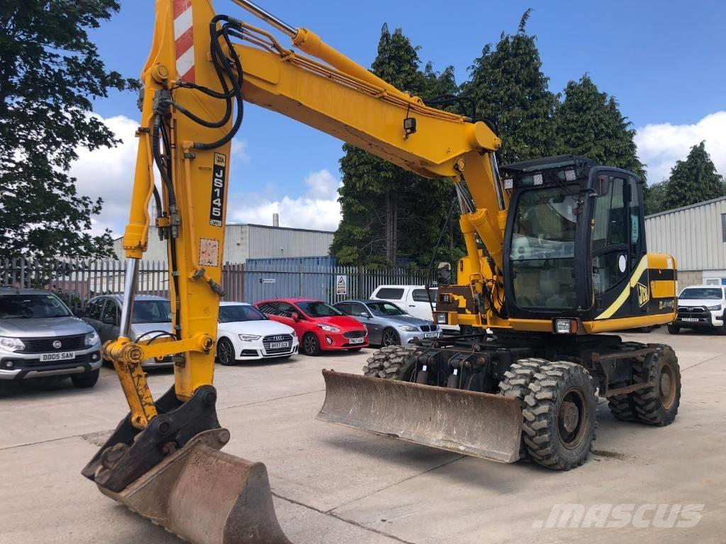 JCB JS145W Wheeled Excavators