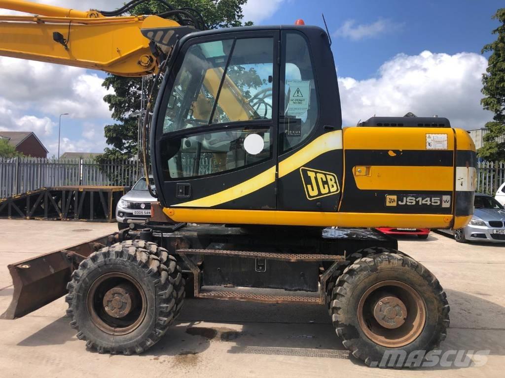 JCB JS145W Wheeled Excavators
